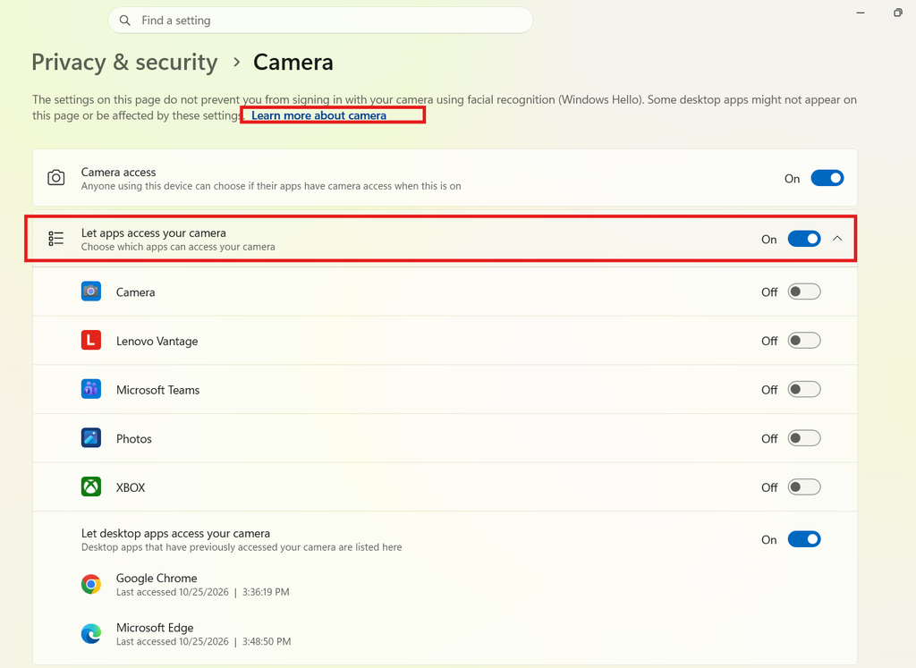 How to Find Which App Is Using Your Webcam